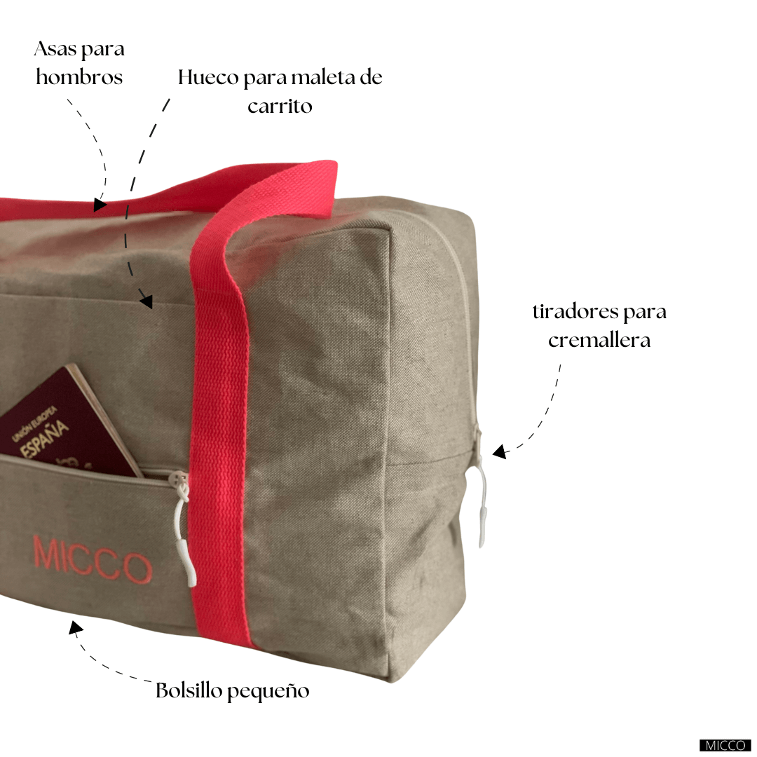 Bolsa de viaje Pink-MICCO