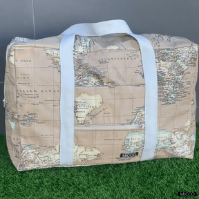 Bolsa de viaje mapamundi impermeable + NECESER