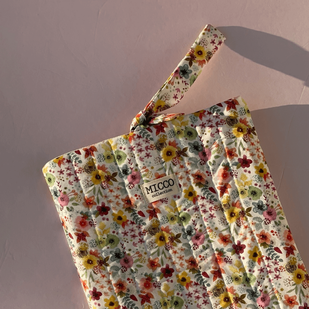 Funda Libro o Tablet flores