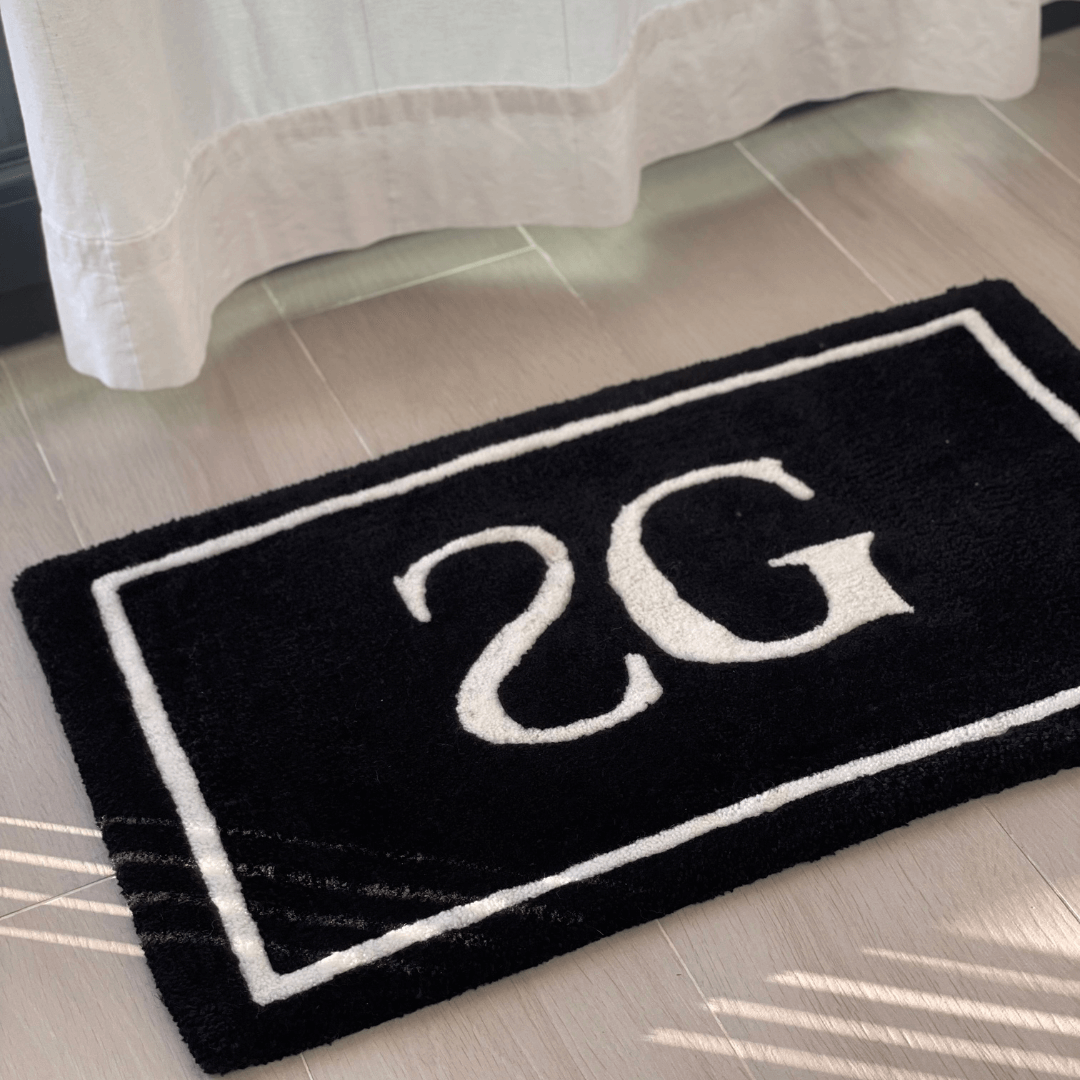 Alfombra de lana con Logotipo