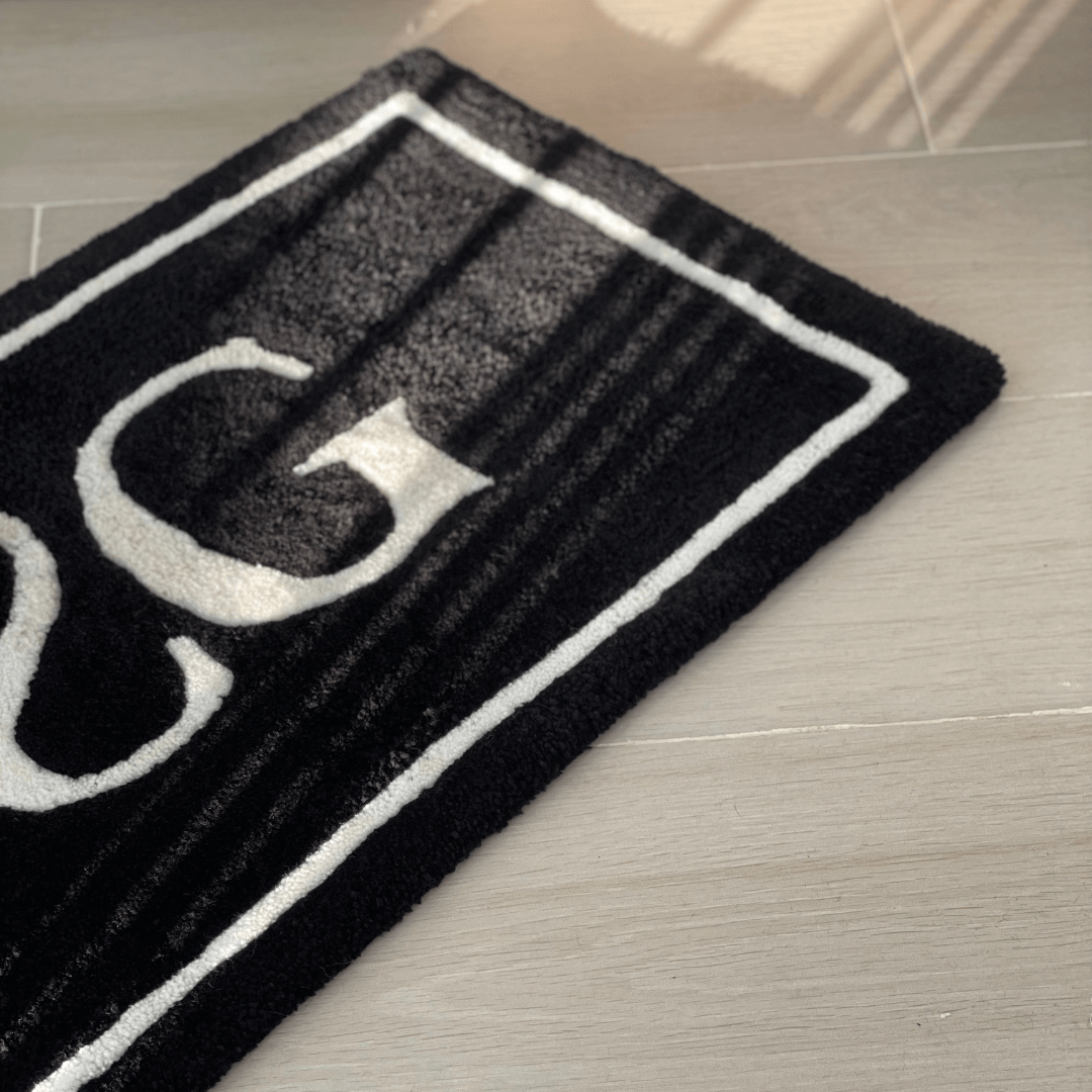 Alfombra de lana con Logotipo