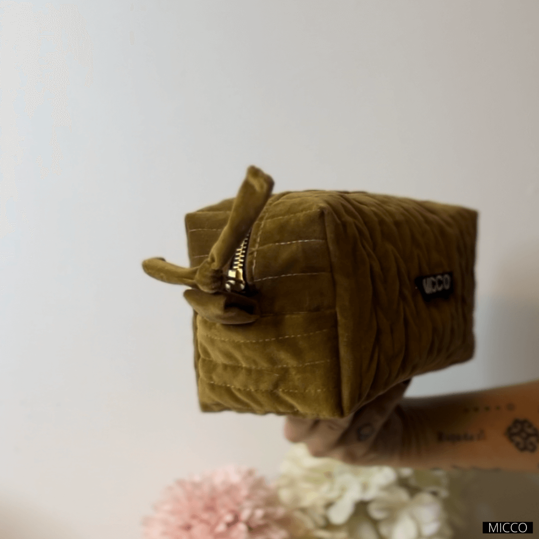 Estuche neceser Terciopelo Acolchado