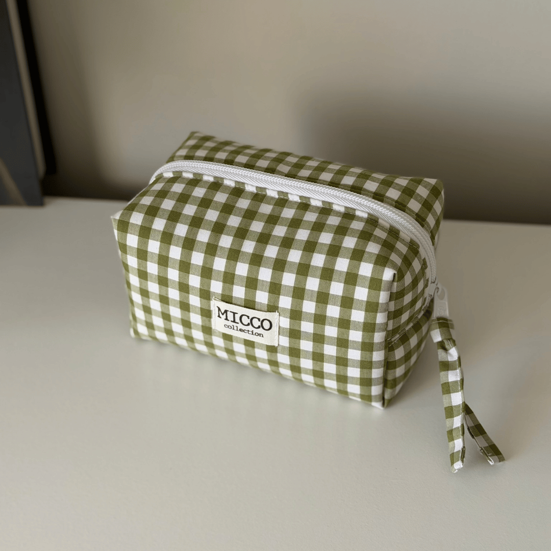 Neceser personalizado vichy verde