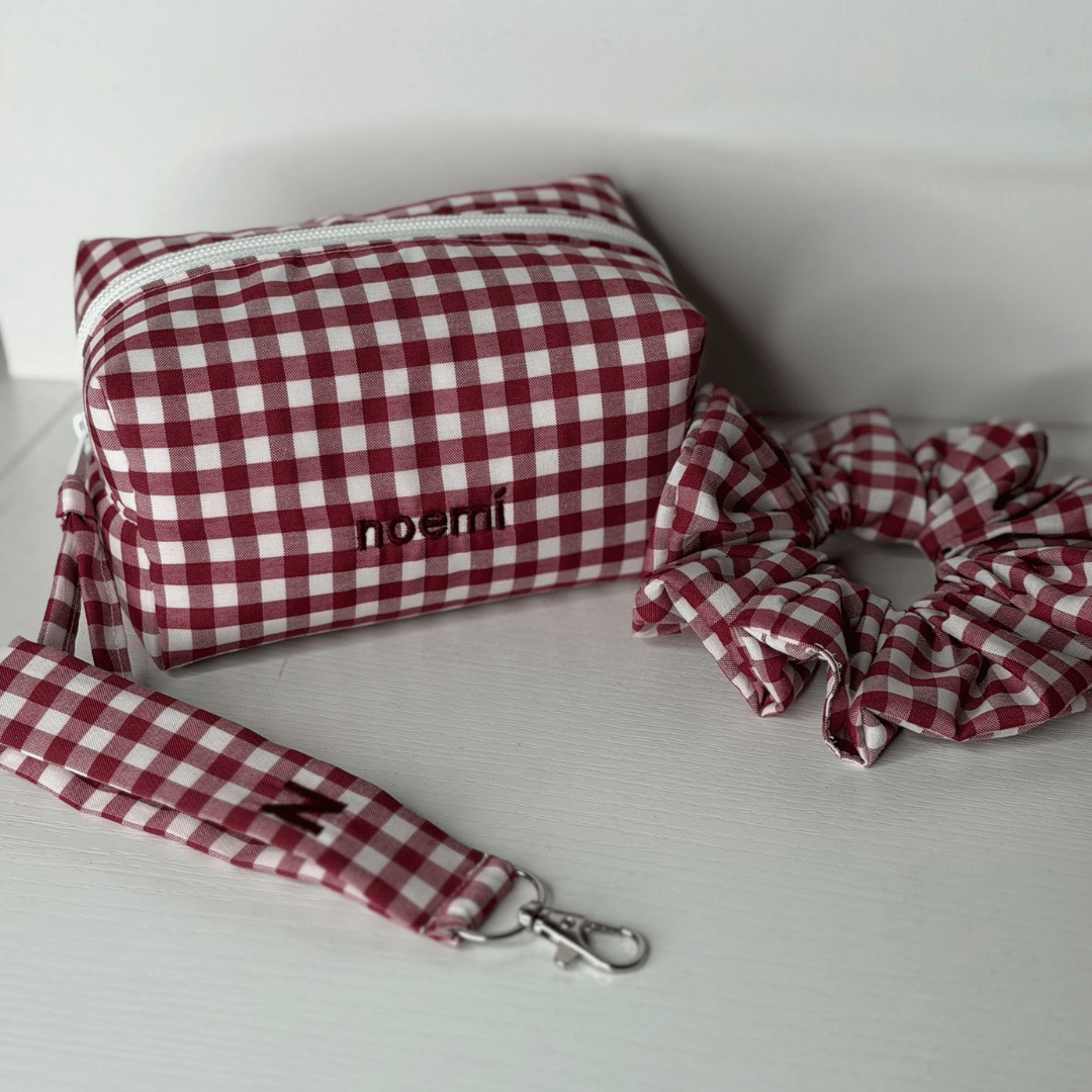 Pack personalizado vichy fresa