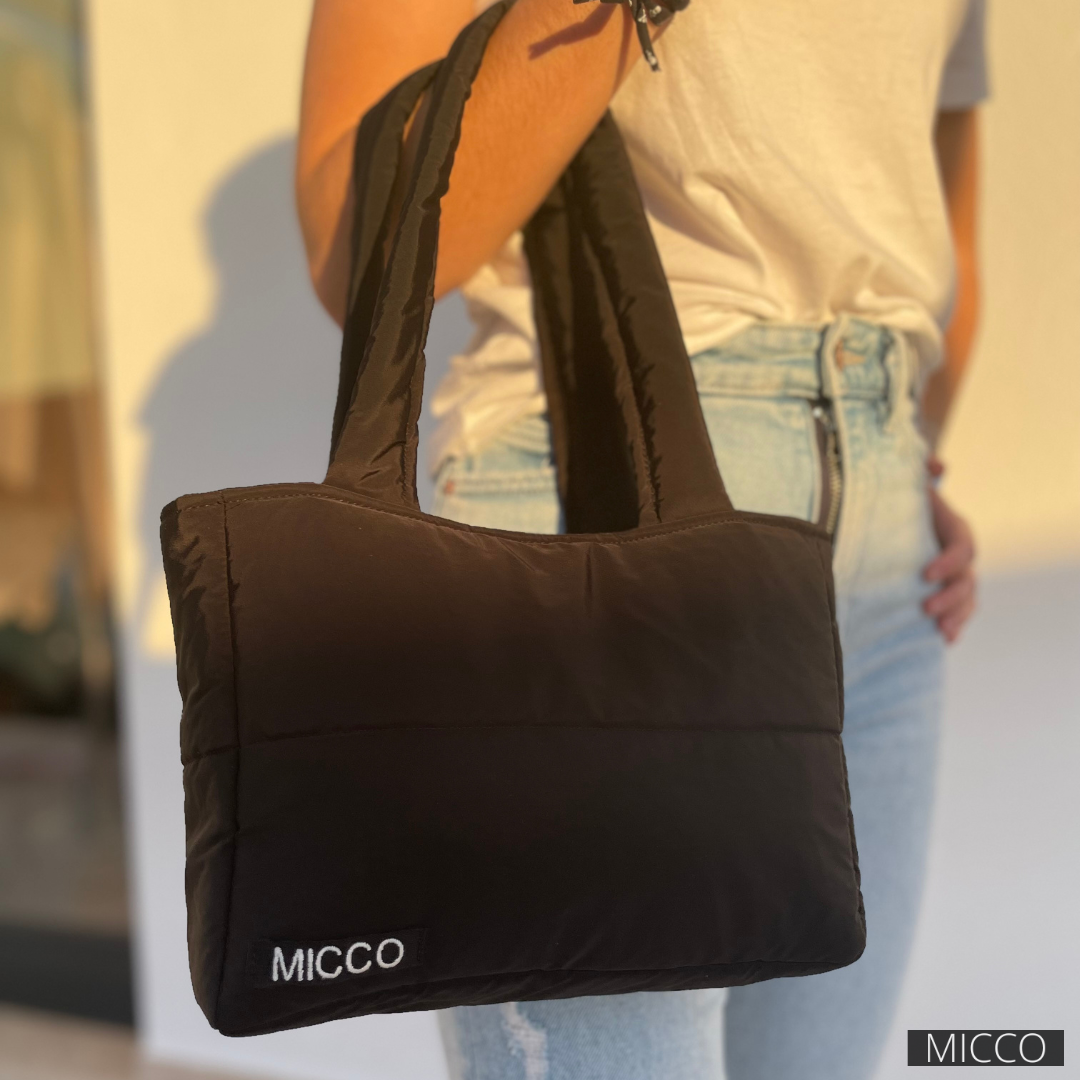 Tote Bag Impermeable Negro mini-MICCO