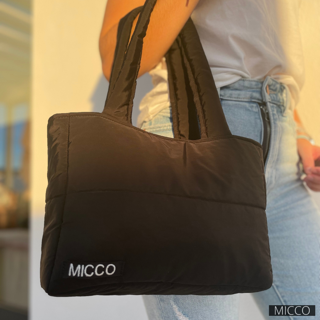 Tote Bag Impermeable Negro mini-MICCO