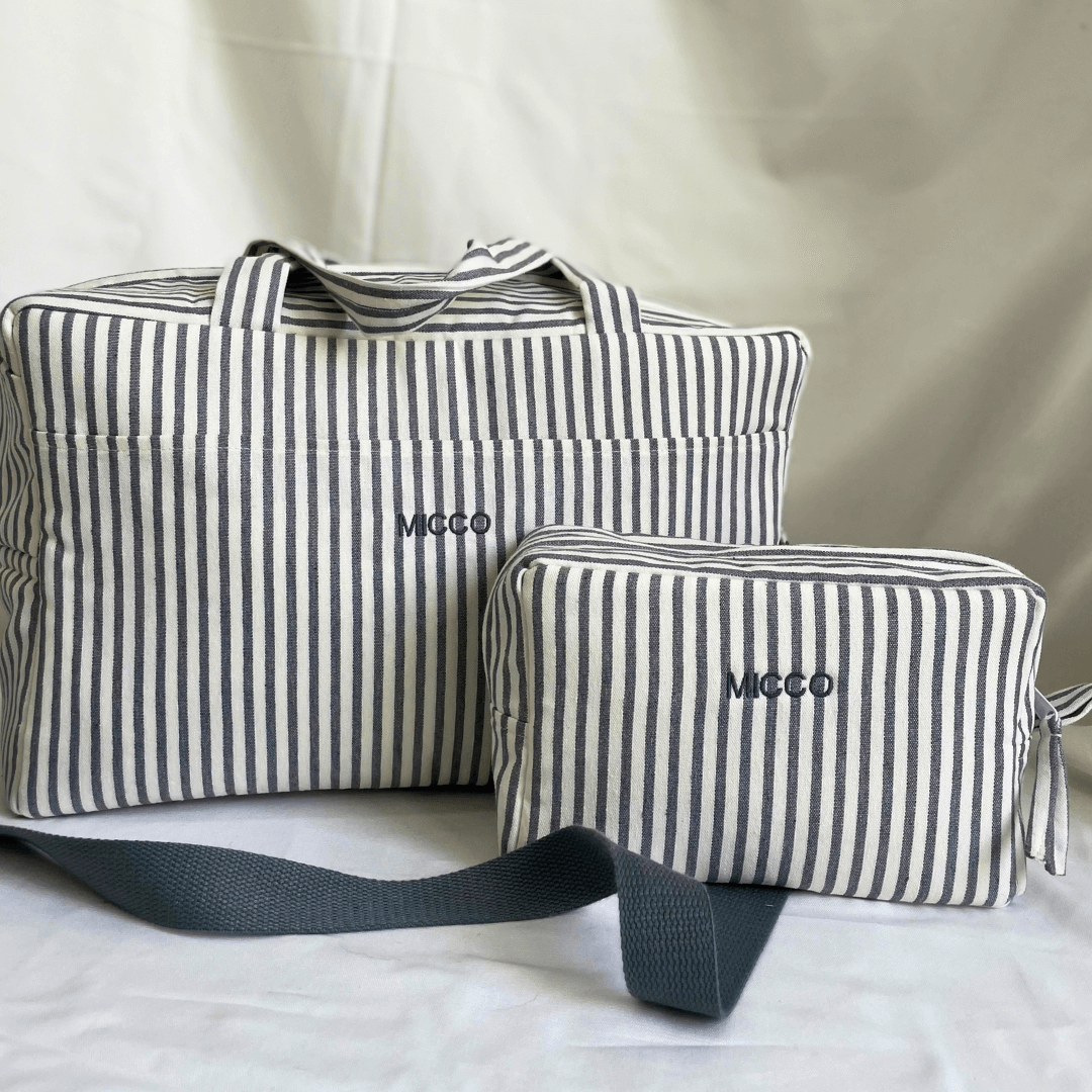 Bolsa de viaje con neceser a juego 