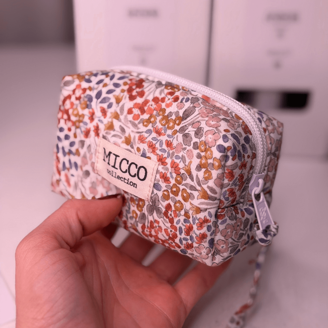 Mini neceser floral – pequeño y encantador