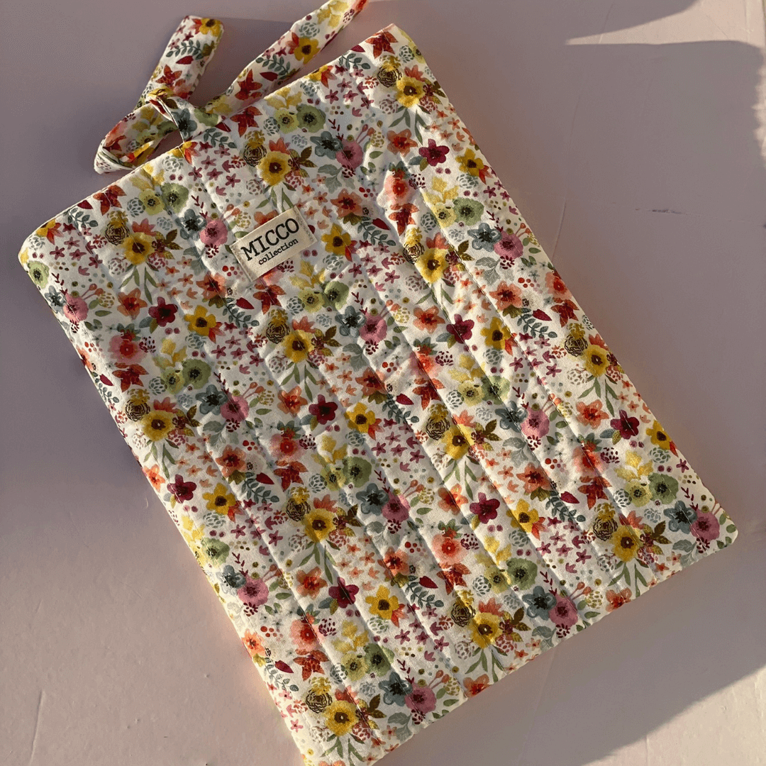 Funda Libro o Tablet flores