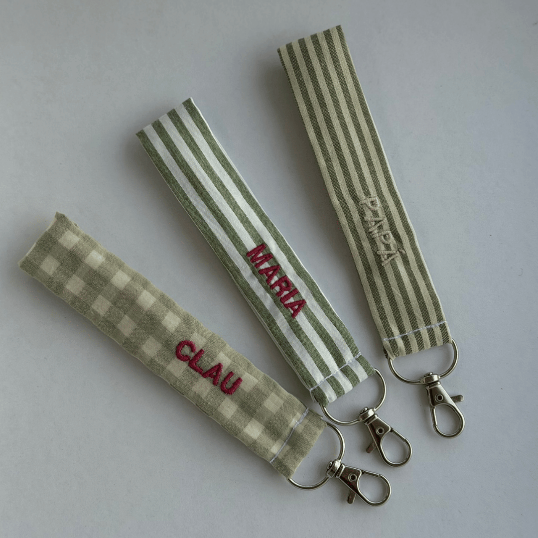 NUEVO Llavero de tela estampado personalizado