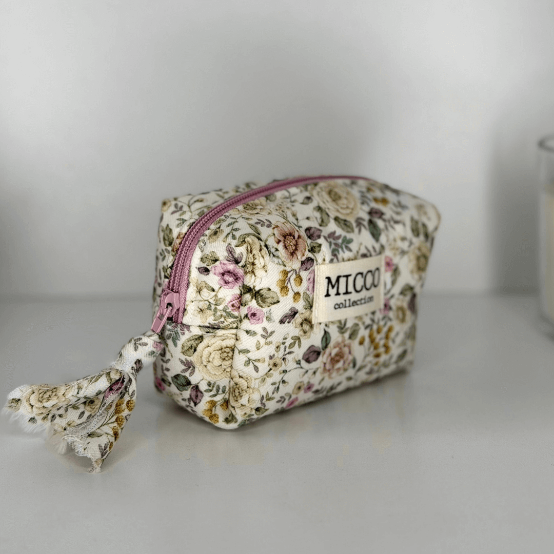 Mini neceser floral – pequeño y encantador