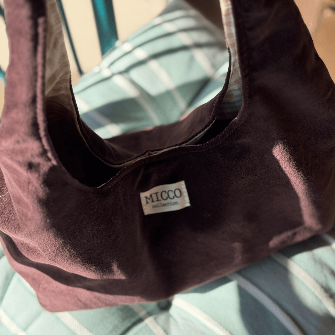 Bolso terciopelo