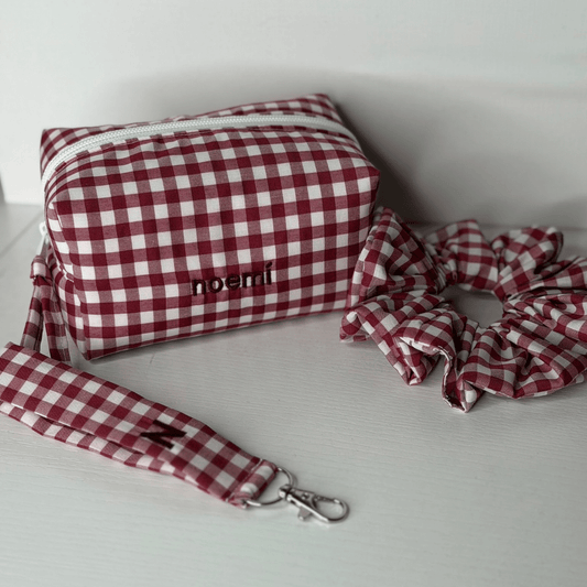Pack personalizado vichy fresa