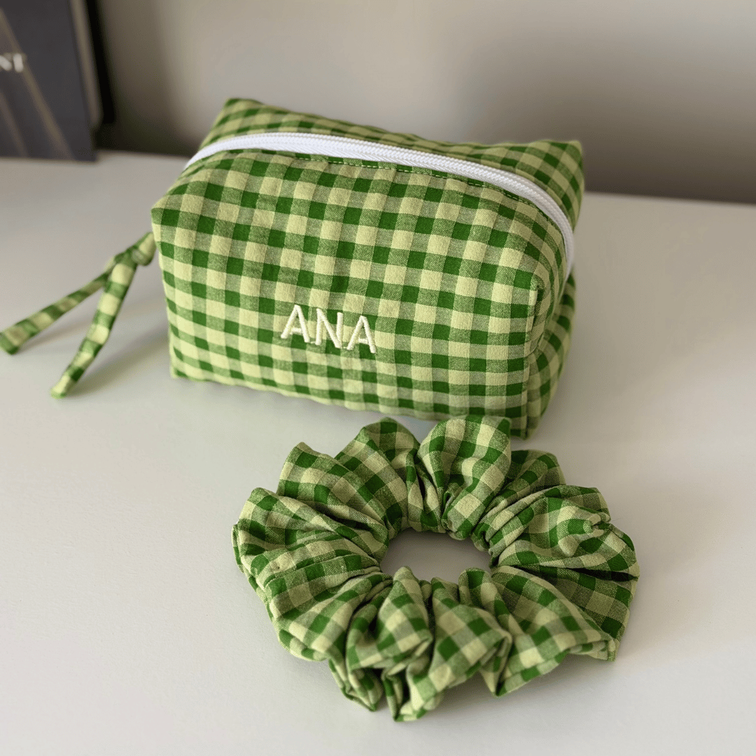 Pack personalizado vichy bicolor Matcha