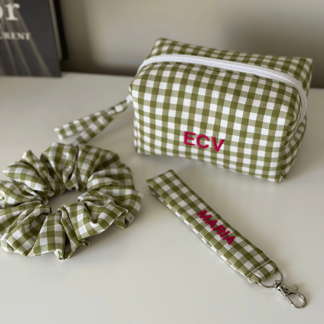 Pack personalizado vichy verde