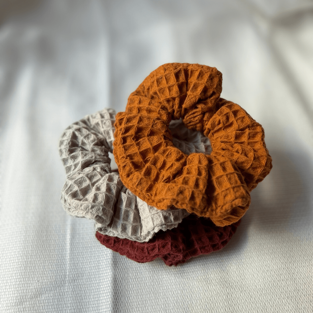 Coletero de algodón waffle